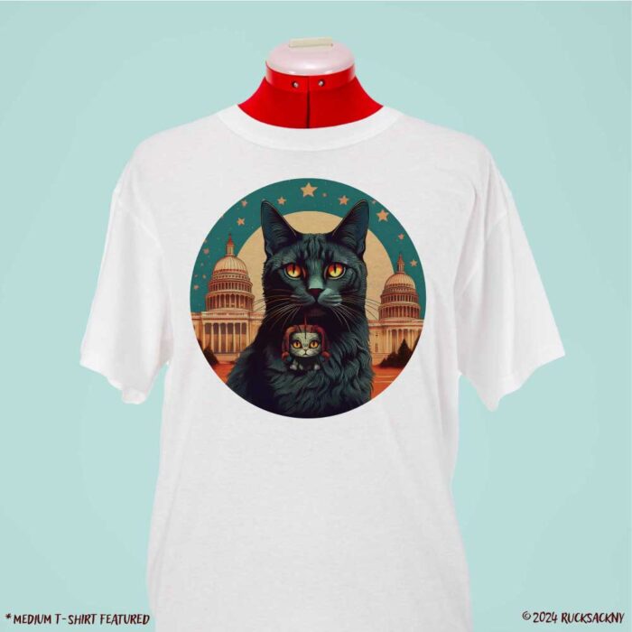 T-Shirt: The Cheerful Warrior Gets Her Prey
