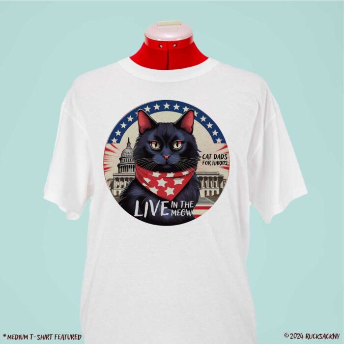 T-Shirt: Cat Dads for Harris
