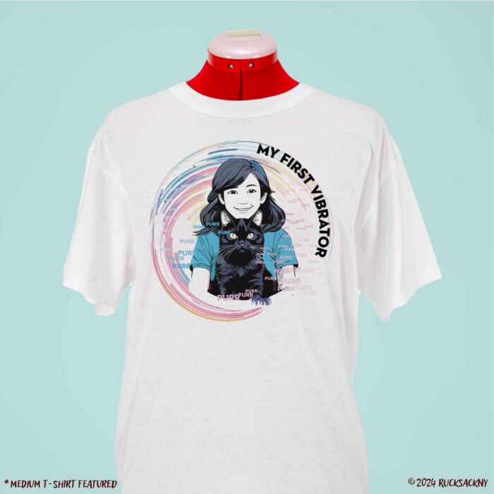 T-Shirt: My First Vibrator
