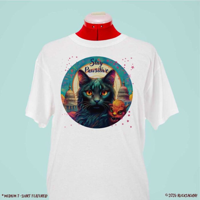 T-Shirt: Stay Pawsitive